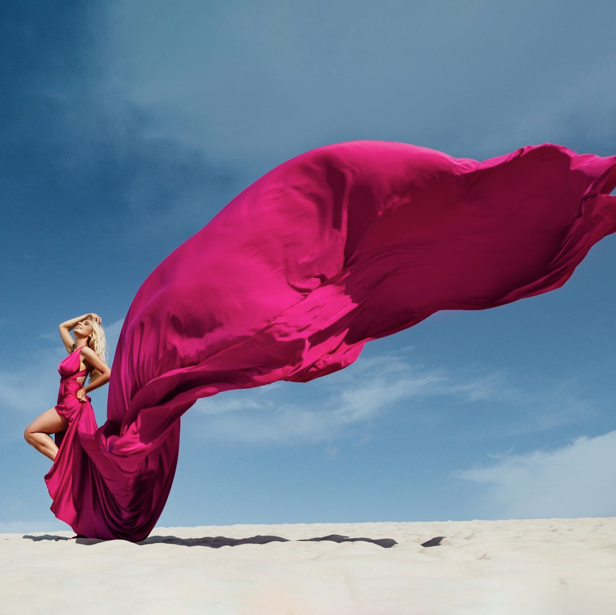 Magenta flying dresss women | flying Dress plus size | Lansy | size XS - 5XL Magenta flying dresss women | flying Dress plus size | Lansy | size XS - 5XL