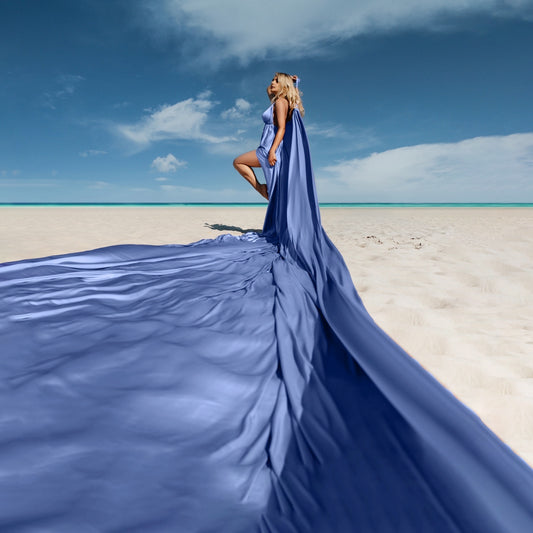 Blue Flying Dress