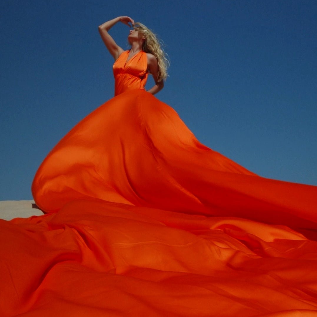 Long Flying Dress - Made-to-Measure Dress for Photoshoot | Lansy Lilac / length 197 inch (5 m) - length as on the photo Long Flying Dress - Made-to-Measure Dress for Photoshoot | Lansy Lilac / length 197 inch (5 m) - length as on the photo